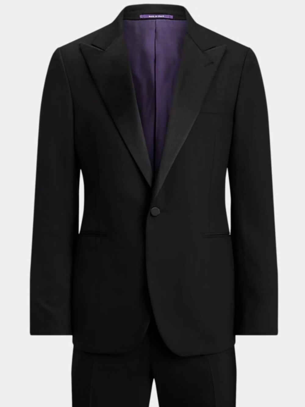 Ralph Lauren Purple Label - Gregory Hand-Tailored Wool Peak Tuxedo- 40R